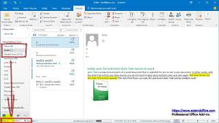 How to count the total number of items (emails) in all folders in Outlook