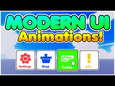 Make this clean and modern UI ✨ in Roblox Studio