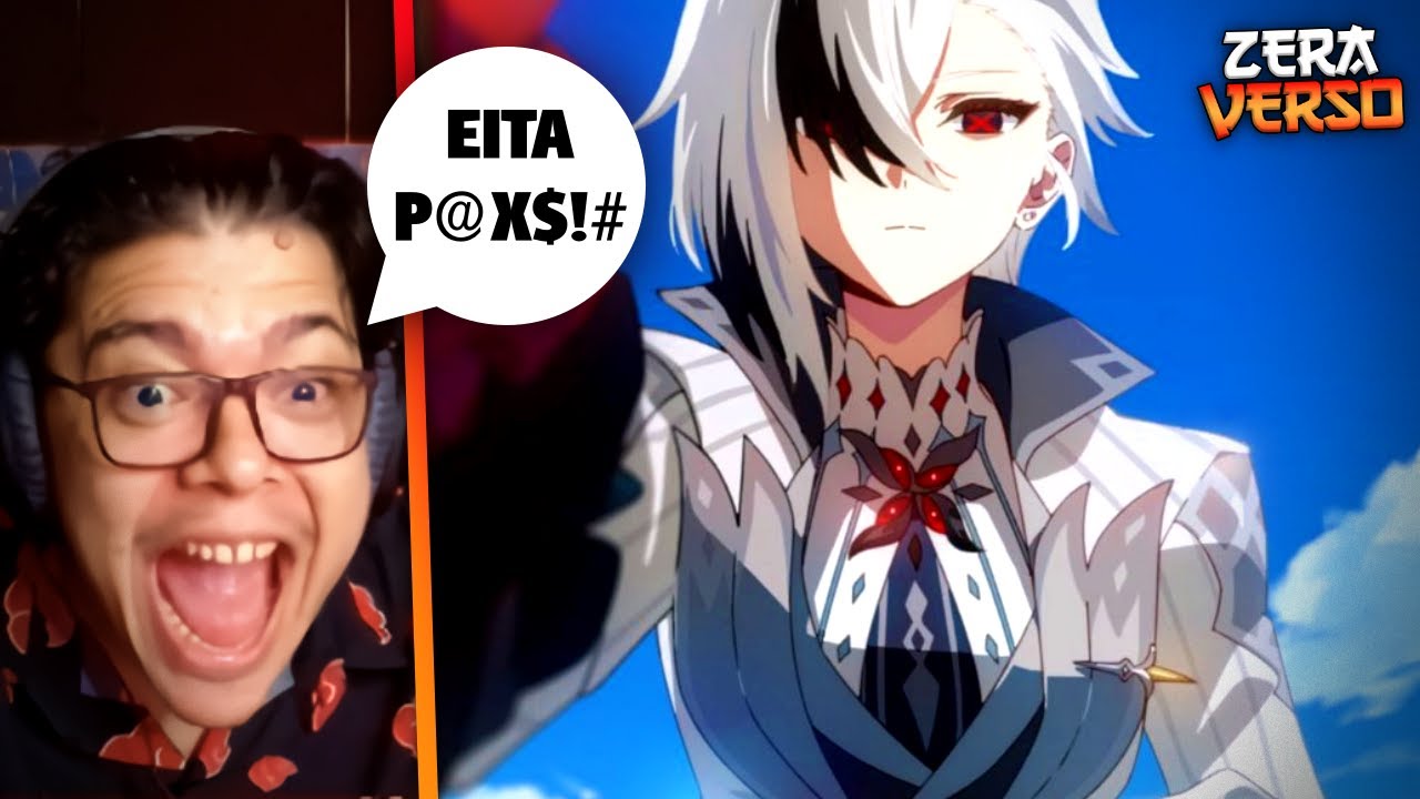 MELHOR ANIMAÇÃO DA HISTÓRIA! REACT DO CURTA ANIMADO DA ARLECCHINO: CANÇÃO DAS CINZAS