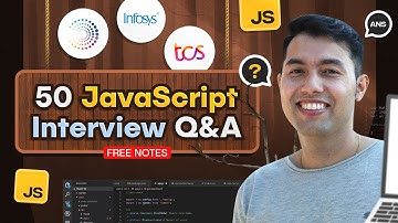 JavaScript 50 Interview Questions & Answers in One Video🔥