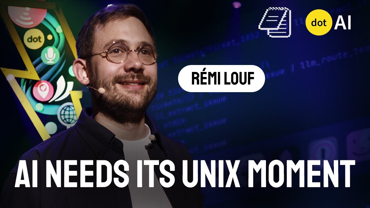 AI needs its Unix moment - Rémi Louf - .txt