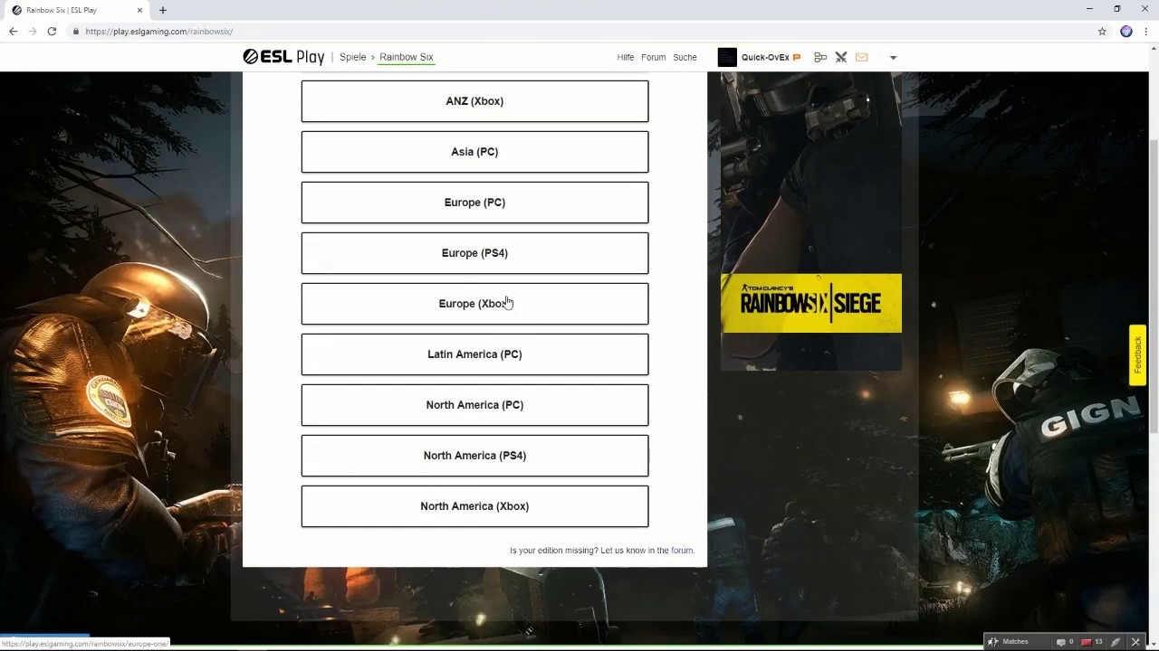 How to ban Maps on Esl playRainbow six SiegeGer YouTube