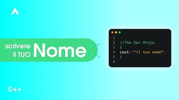 C++ Tutorial ITA: Scrivere "il Tuo Nome" | in 1 MINUTO | CODICI IN DESCRIZIONE | The Dev Ninja