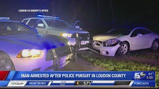 Loudon County Sheriff’s Office: Man arrested after ramming a patrol car during multi-agency pursuit