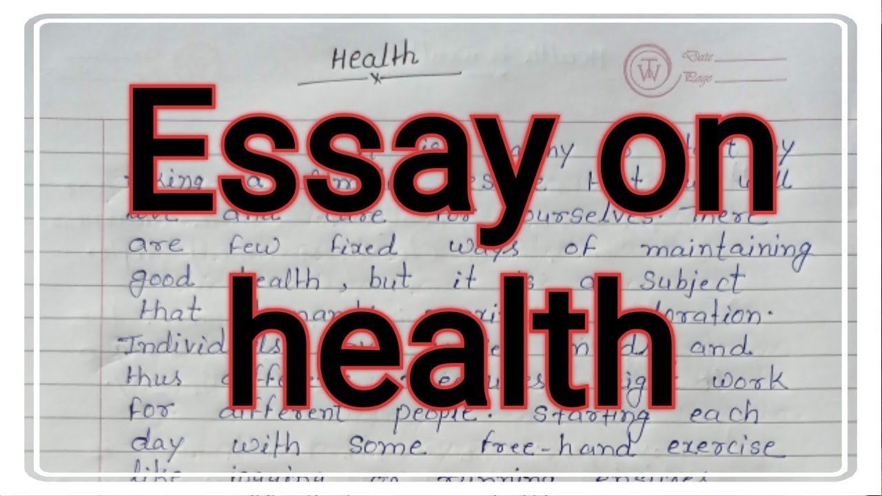 dental health essay in english