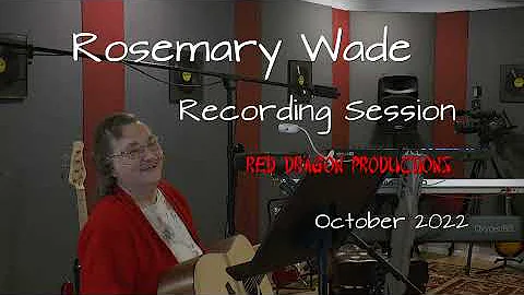 Rosemary Wade Recording Session  Nov 2022 - NEW AU...