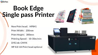 Magic! Book edge coloring machine book edge digital printer | Pattern Printing for Your Book Edge