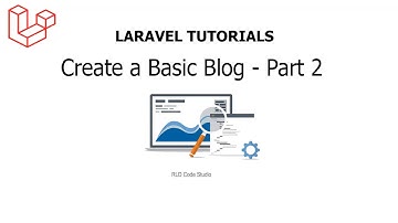 Laravel Tutorials - Create a Basic Blog Web Application Part 2