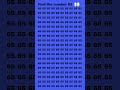 Find the number 62