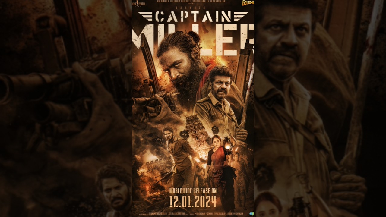 Captain Miller New Update..❤️‍🔥😱 