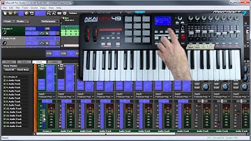 Mixcraft 7 Control Surfaces: Using MIDI Transport and Fader Controllers