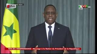 Message à la nation du Président de la République Macky Sall - 03 Avril 2020