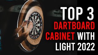 Top 3 Dartboard cabinets with light reviews 2022