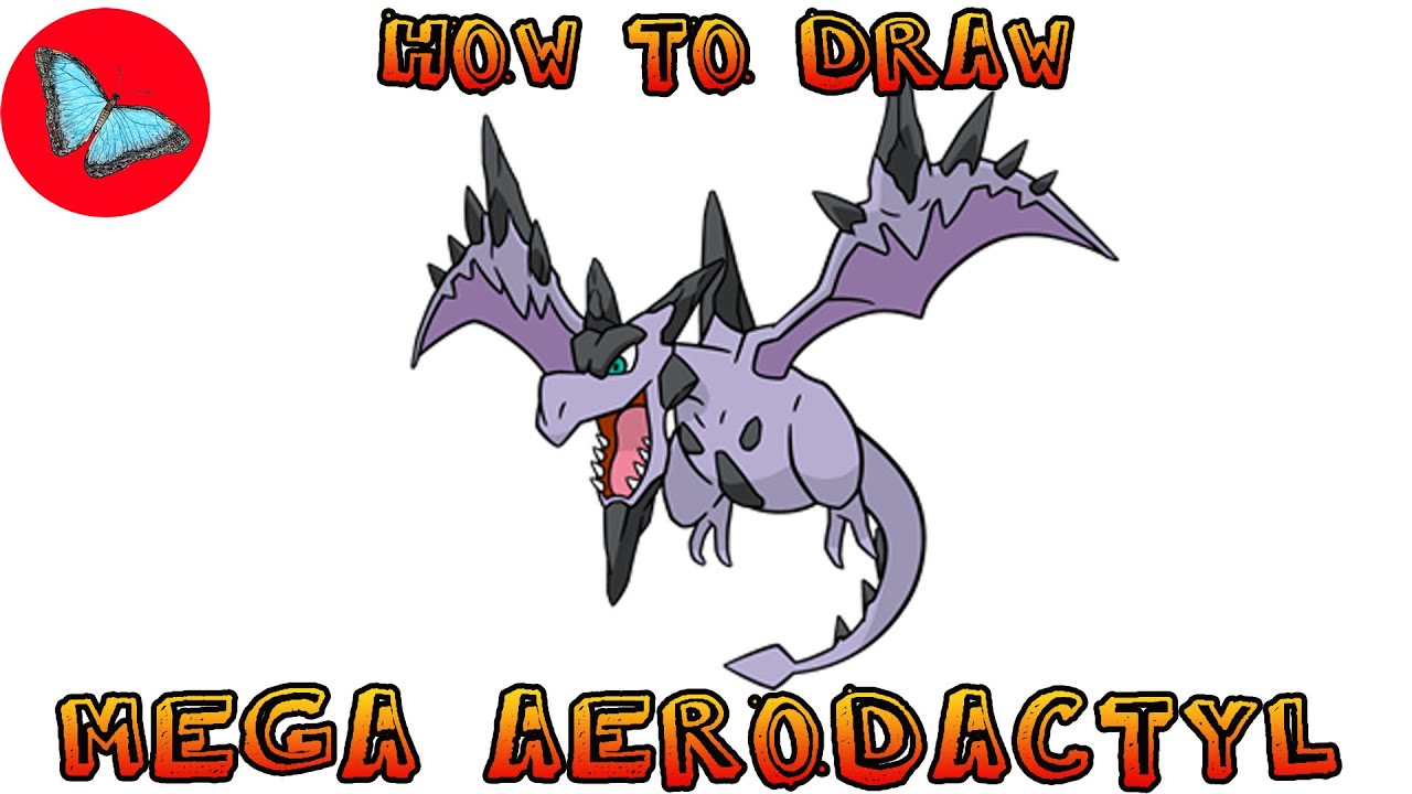 aerodactyl (pokemon) drawn by racieb