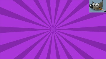 Create a Sunburst Effect in Gimp