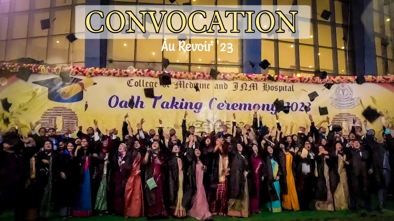 MBBS Convocation Ceremony of Batch 2017 Au Revoir 2023 COMJNMH