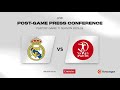 Post-game Press Conference | Real Madrid vs Hapoel Tel Aviv | Playoff | Partido 1
