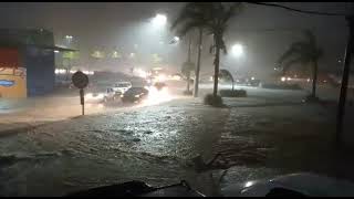 Alagamento Em Ribeirão Das Neves No Dia 28 Caiu Uma Chuva Pesada Com Pedras De Gelo Inundou Todo