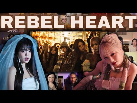 IVE 아이브 - 'REBEL HEART' MV Reaction Mashup 4K