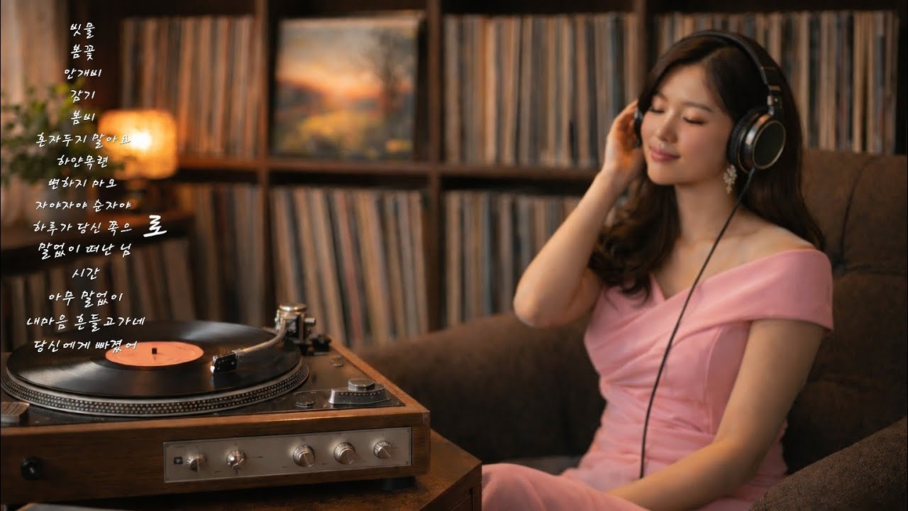 빗물처럼 스며드는 목소리 구수한 트롯모음 🎵 