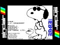 SNOOPY (1990) Walkthrough, ZX Spectrum - YouTube