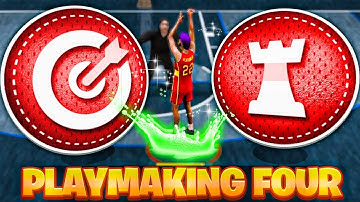 My PLAYMAKING FOUR BROKE the STAGE 1v1 COURT in NBA 2K22!!!