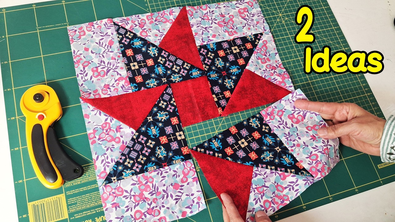 Transform Fabric Scraps Into Beautiful Quilt Blocks | Simple Patchwork