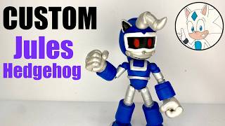 Custom Jules the Hedgehog Figur
