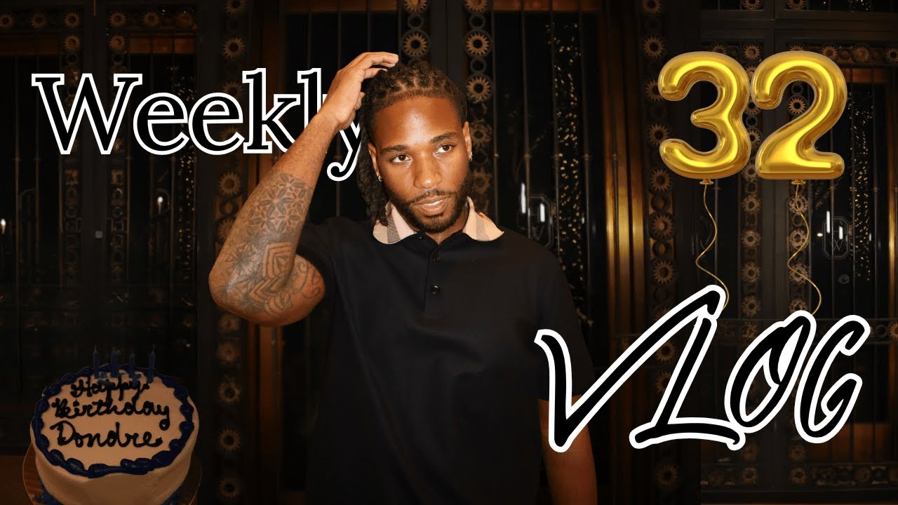 Сияющий видеоблог о дне рождения 💇🏾‍♂️✈️🥂 | Новая работа, пустая квартира и драма с Burberry 😤