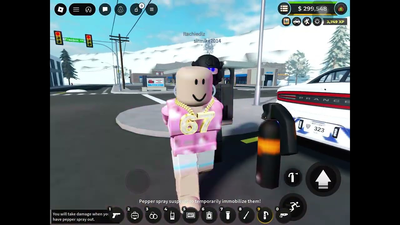 Trying to arrest three people in ELC