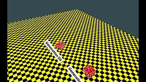 Genetic Algorithm implementation on a low CG robot
