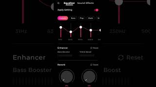The best music equalizer settings for Android phones| How to use Muso equalizer settings?#equalizer screenshot 5