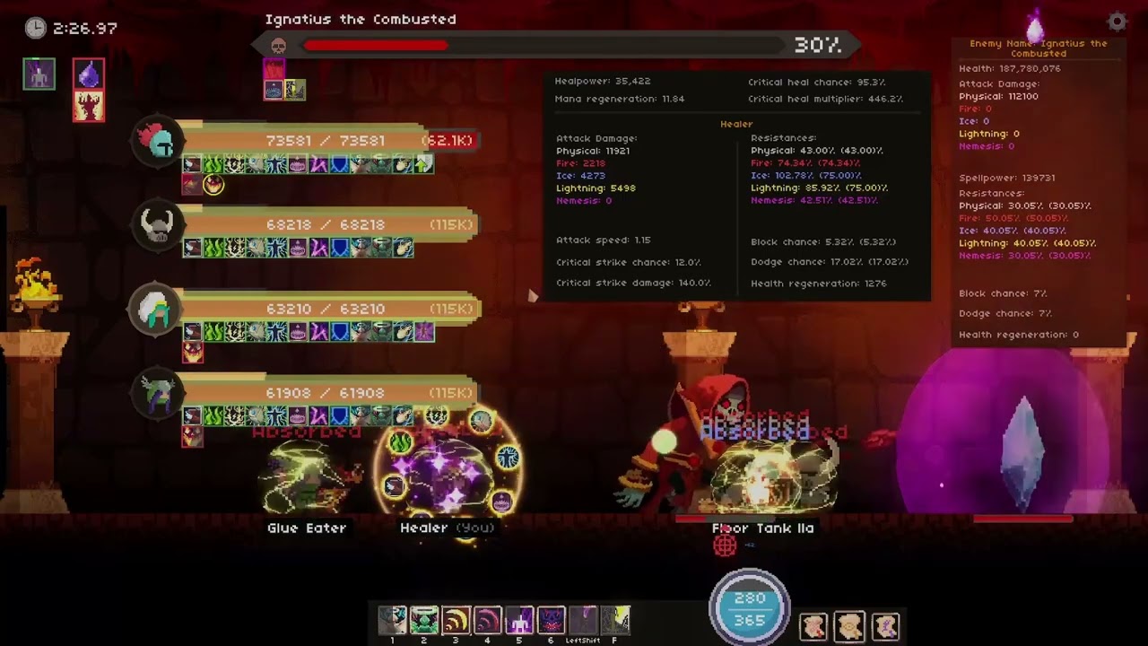 I used the worst skill with rapture and it still worked [Mini Healer]