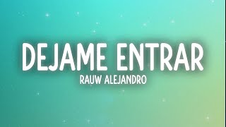Rauw Alejandro - DEJAME ENTRAR (Letra/Lyrics)