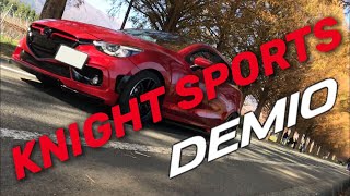デミオ]フルエアロ KNIGHT SPORTS ナイトスポーツ - YouTube