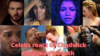 Celebrities react to Chadwick Boseman’s Death (Will Smith, Kevin Hart, Chris Evans, Zendaya) part 2
