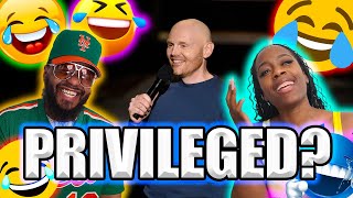 Bill Burr- White Women Privilege (REACTION)- Bill Keeps It Real LOL- BLACK COUPLE REACTS