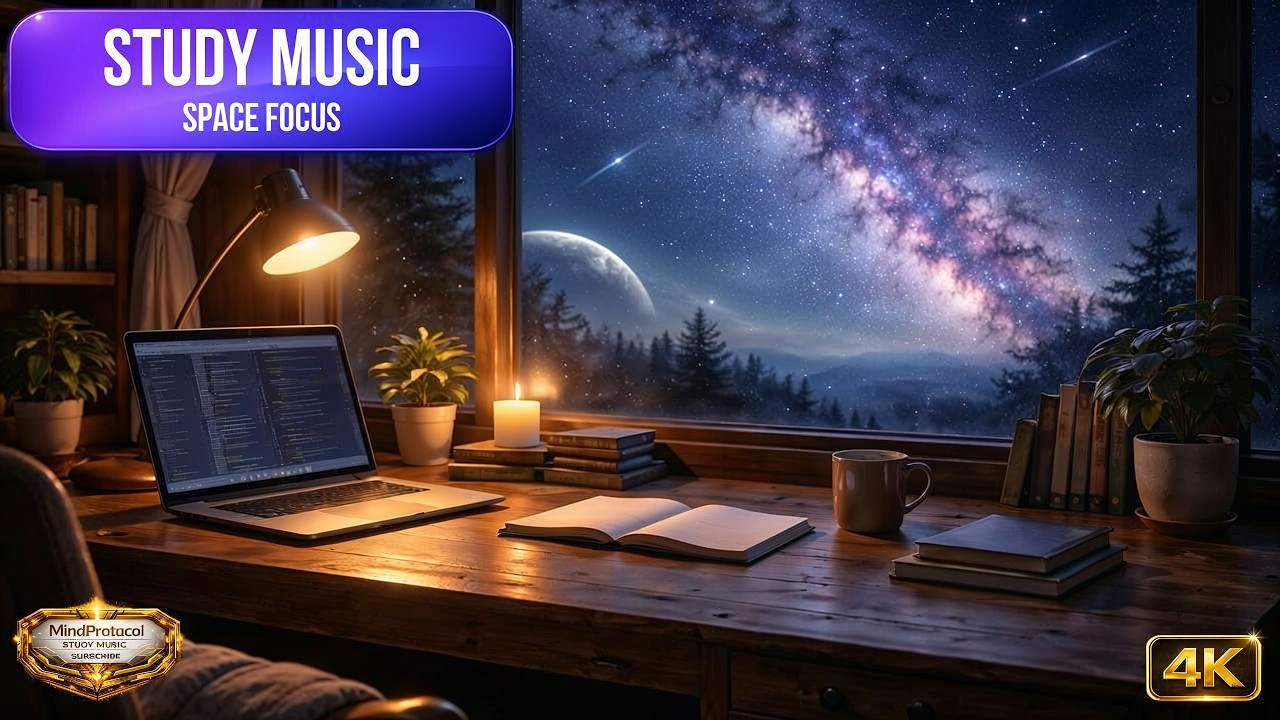 2026 Ultimate Study Music for Focus & Productivity | Deep Work Under the Stars