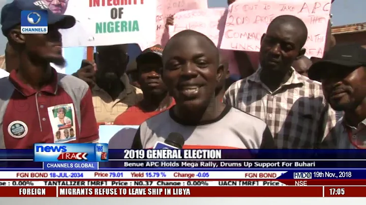 2019 Elections: Benue APC Holds Mega Rally, Drums Up Support For Buhari