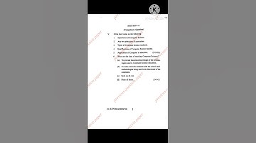 Teaching Of Computer Science b.ed 1st sem previous question paper #exam #2024 #punjabiuniversityexam