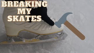 How To Break In New Skates!!!