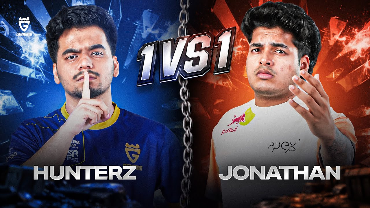 HunterZ 💀 VS JONATHAN || 1v1 TDM MATCH 🔥
