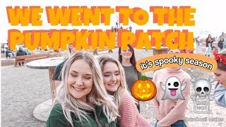 WE WENT TO THE PUMPKIN PATCH // FIRST VIDEO