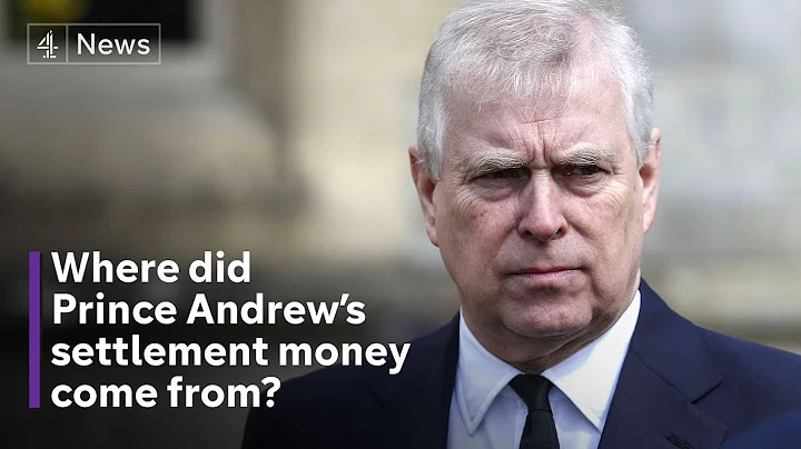 Where did the money for Prince Andrews legal settl...