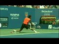 Gaël Monfils sliding backhand (Analysis)