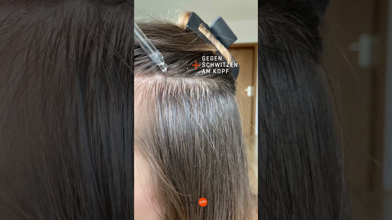 Nie wieder peinlicher Kopfschweiß: Das Geheimnis für einen trockenen Kopf!  