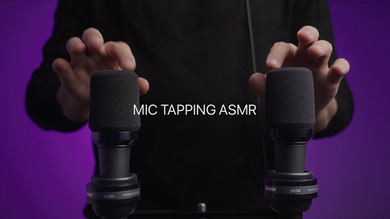1 Hour+ Mic Tapping & Scratching ASMR Sounds (No Talking) - YouTube