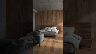 From Raw concrete to a Cozy loft | Full interior transformation #shorts #alphabuild #ytshorts