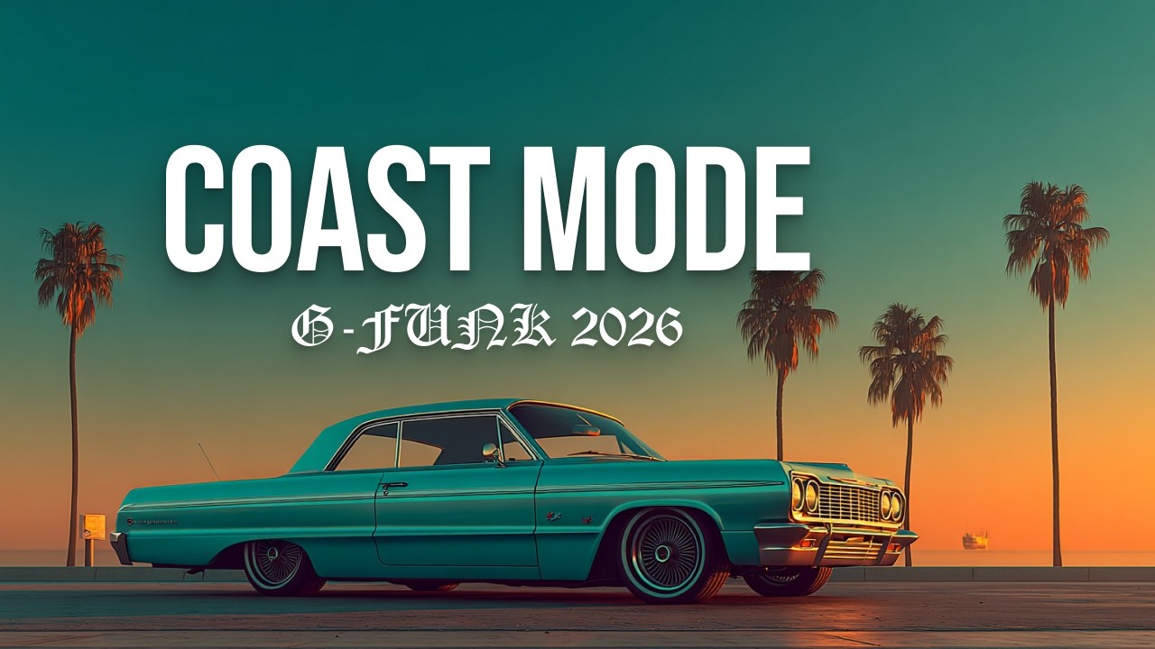 West Coast G-Funk 2026 🌊 Night Drive Playlist | Modern Hip Hop Mix (No Skips)