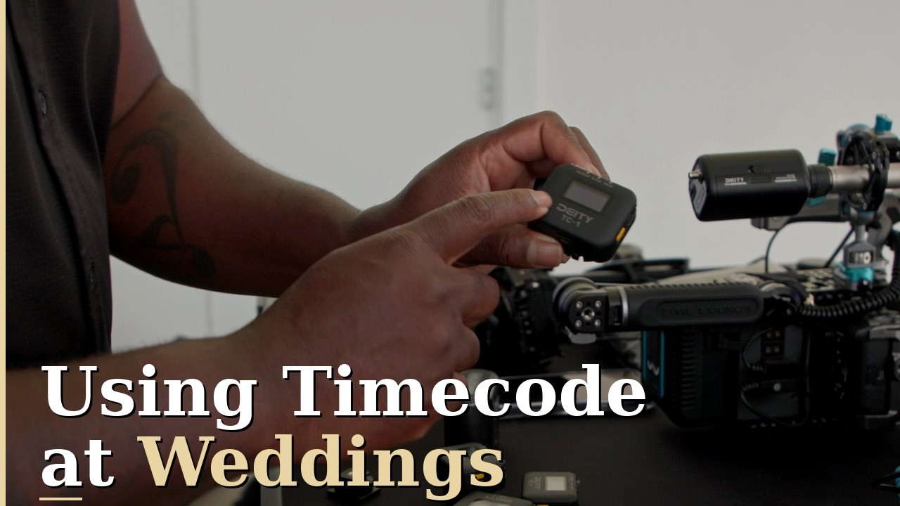 Syncing TIMECODE at a Wedding! - YouTube